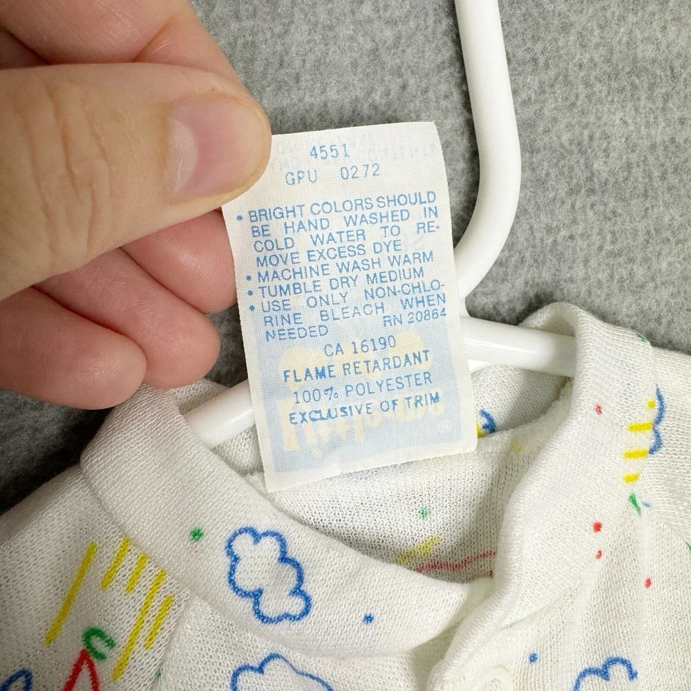 Vintage Lot 80s 90s Little Me Baby Boys Footie Sleeper Up To 13 Lbs 0-3‎ Month